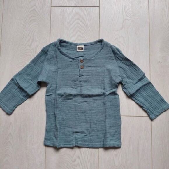 New kid’s long sleeved cotton shirt 5T - Picture 4 of 9